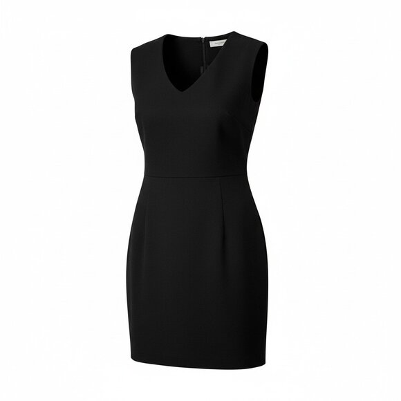 Everis Italian Simple Black Dress, Brand New w Tags - Picture 1 of 4